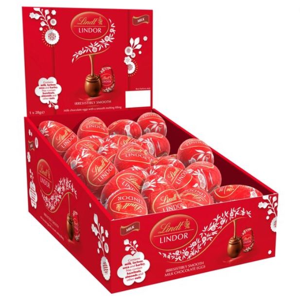Lindt Lindor Filled Egg Single 28g
