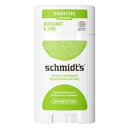 Schmidt's Bergamot & Lime Aluminum Free Natural Deodorant Stick 2.65oz