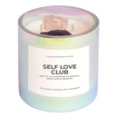 Self Love Club Positivity Crystal Manifestation Candle