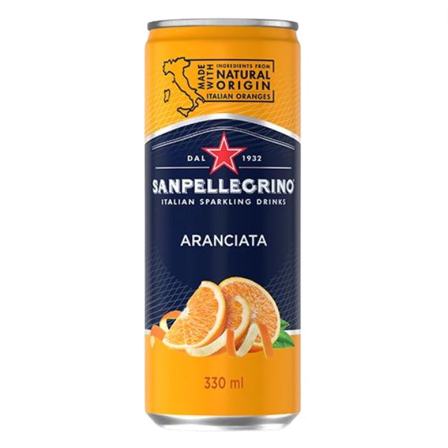 San Pellegrino Aranciata Orange 330ml
