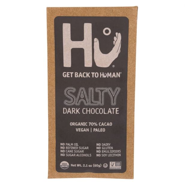 Hu Organic Salty Dark Chocolate Bar 2.1oz