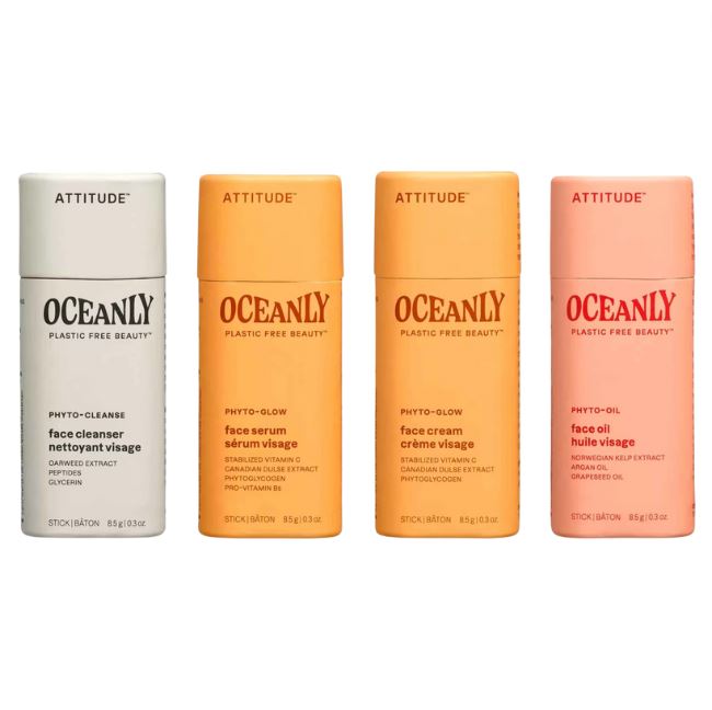 Attitude Oceanly Phyto-Glow Mini Ritual Set 8.5g x 4 