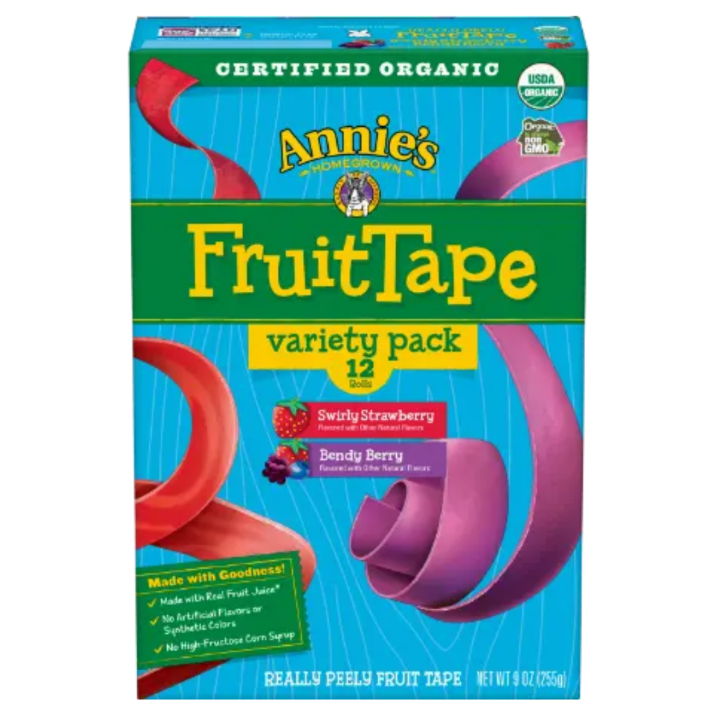 Annie's Organic Fruit Tape Variety Pack 9oz