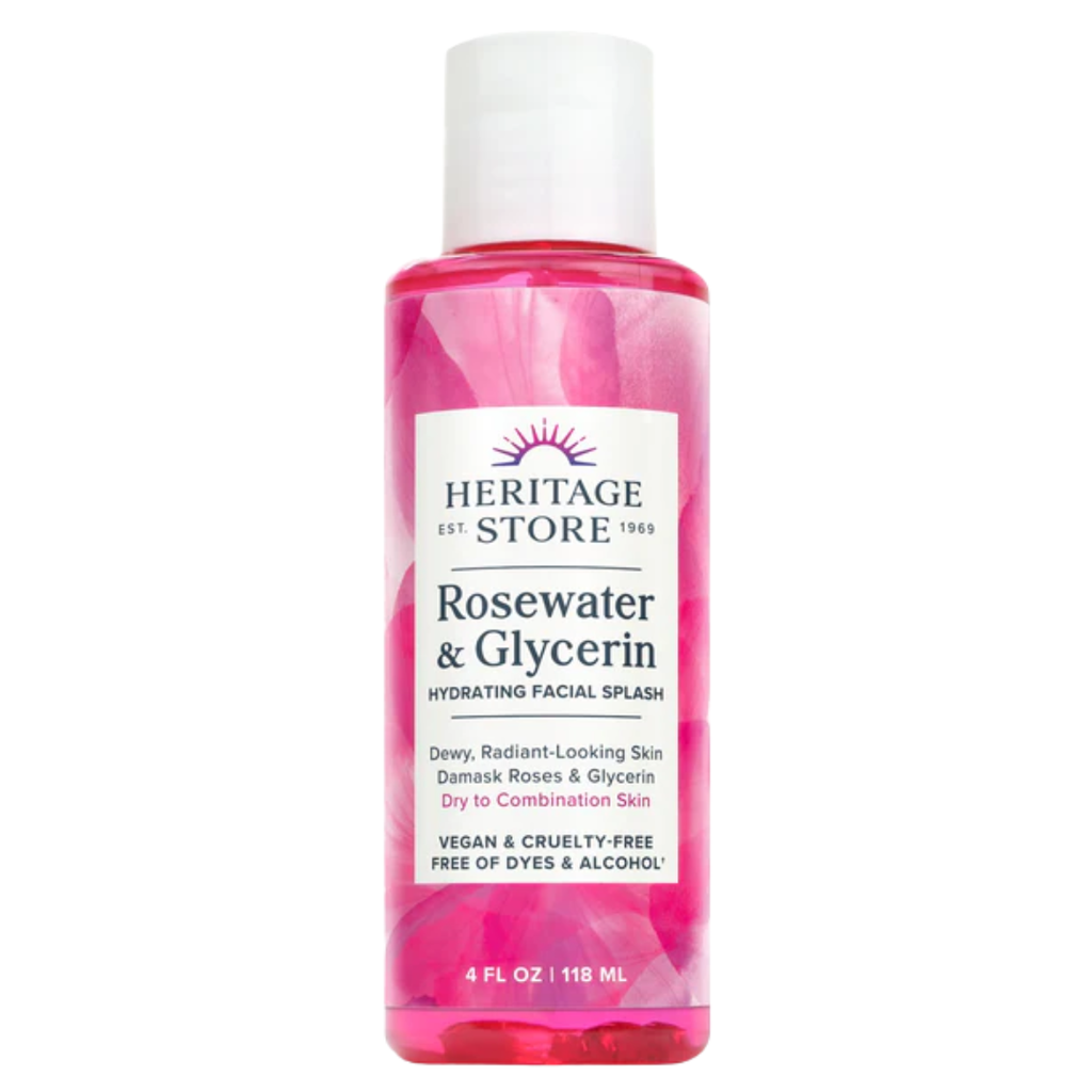 Heritage Store Rosewater & Glycerin Facial Mist 4oz