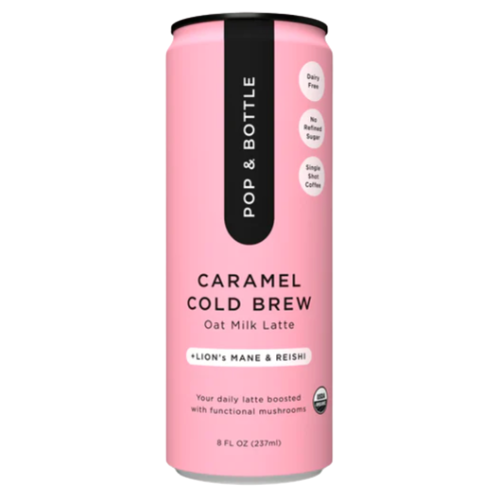 Pop & Bottle Oat Milk Latte Caramel 8oz