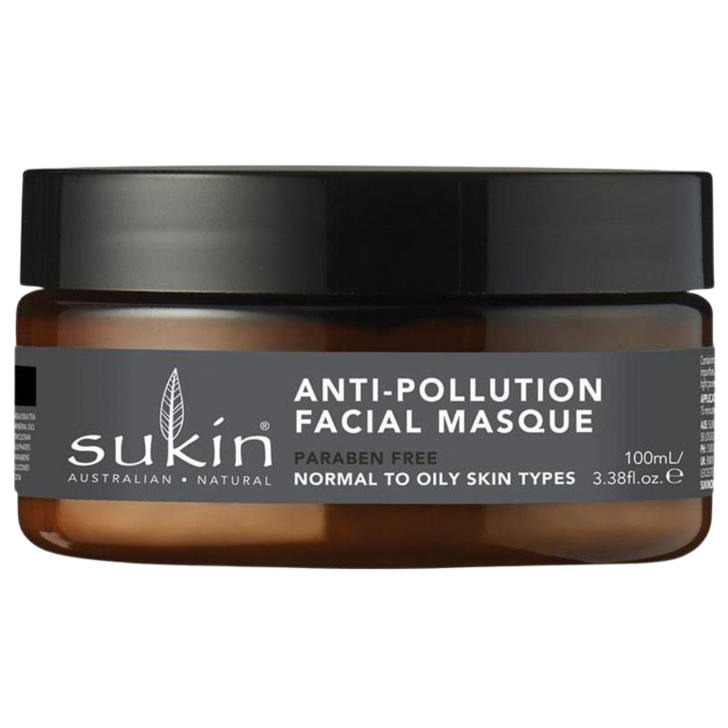 Sukin Oil Balancing Charcoal Anti-Pollution Facial Masque 100ml