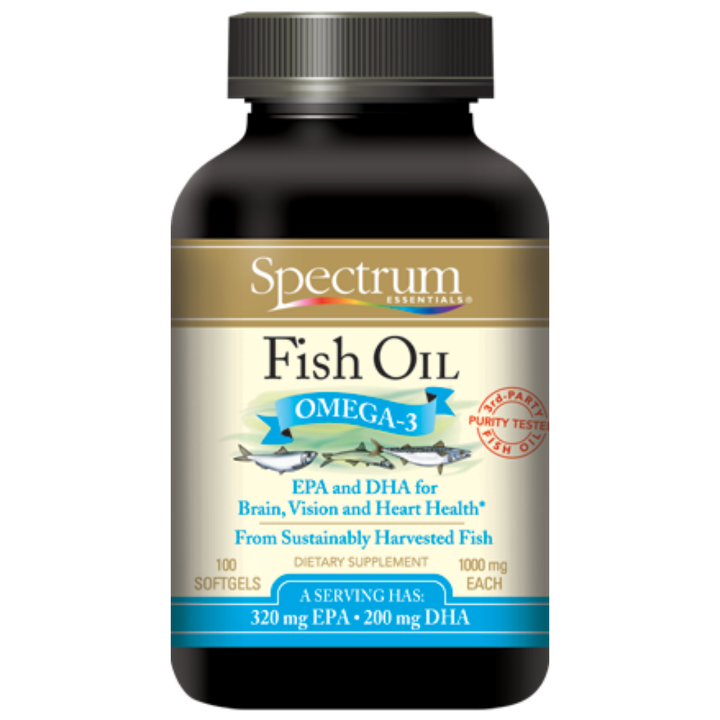 Spectrum Essentials Omega 3 Fish Oil 100ct