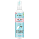 Babo Botanicals Baby Skin Mineral Sunscreen Spray SPF 30 6oz