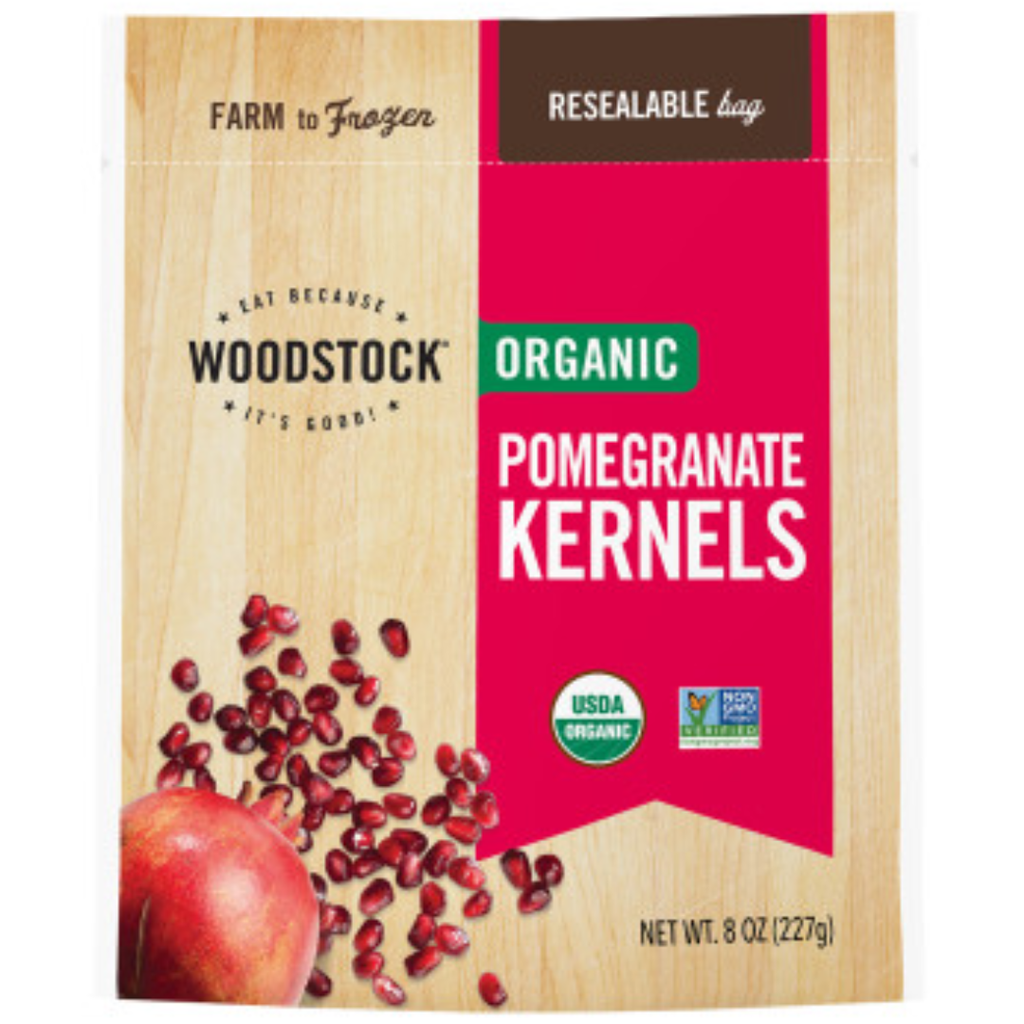 Woodstock Frozen Organic Pomegranate Kernels 8oz