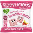 Kiddylicious Smoothie Melts Strawberry & Banana 12M+