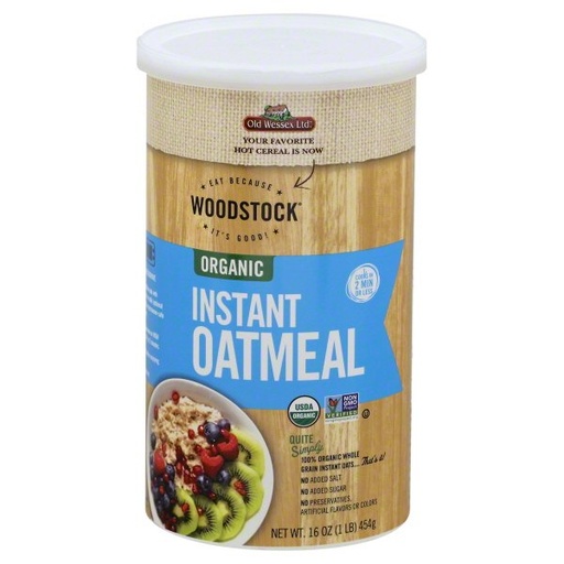 [204991-BB] Woodstock Organic Instant Oatmeal 16oz