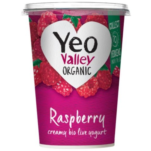[204998-BB] Yeo Valley Whole Milk Yogurt Raspberry 450g