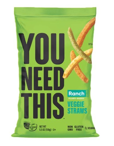 [205099-BB] You Need This Veggie Straws Ranch 5.5oz