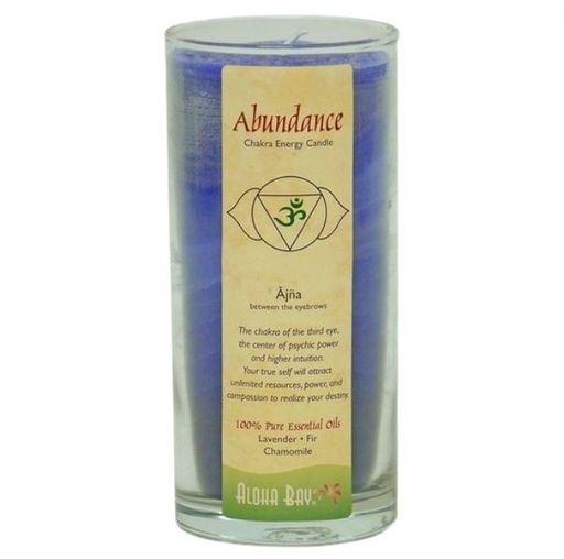 [205113-BB] Abundance Chakra Energy Jar Candle Ajna