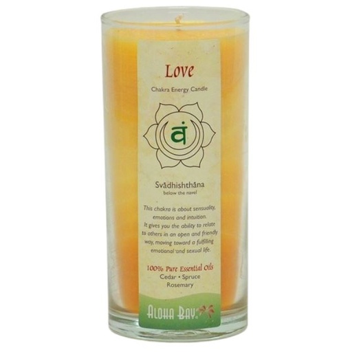 [205117-BB] Love Chakra Energy Jar Candle Svadhishthana 