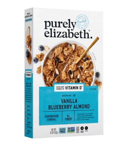 [205159-BB] Purely Elizabeth Superfood Cereal Vanilla Blueberry Almond 11oz