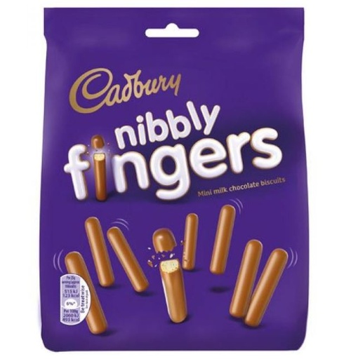 [205211-BB] Cadbury Nibbly Chocolate Mini Fingers Biscuits 125g