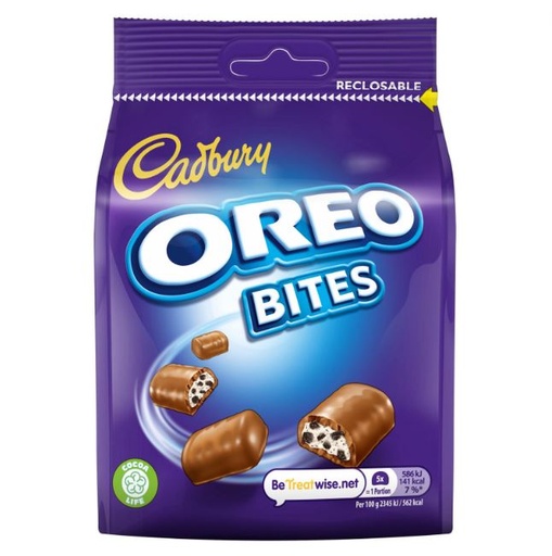 [205212-BB] Cadbury Oreo Bites Bag 100g
