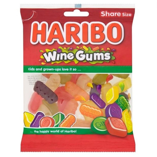 [205219-BB] Haribo Wine Gums 140g