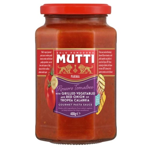 [205254-BB] Mutti Pasta Sauce with Rossoro Tomatoes with Grilled Vegetables 400g