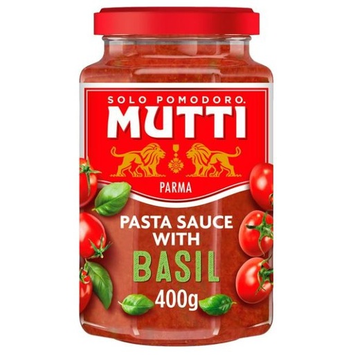 [205255-BB] Mutti Simply Sugo Basilico Basil 400g