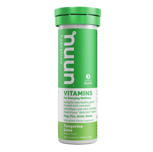 [205307-BB] Nuun Hydration Vitamin Supplement Tangerine & Lime 12ct