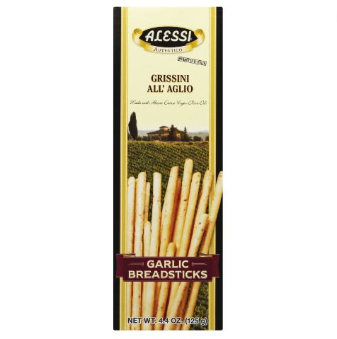 [205349-BB] Alessi Garlic Breadsticks 4.4oz