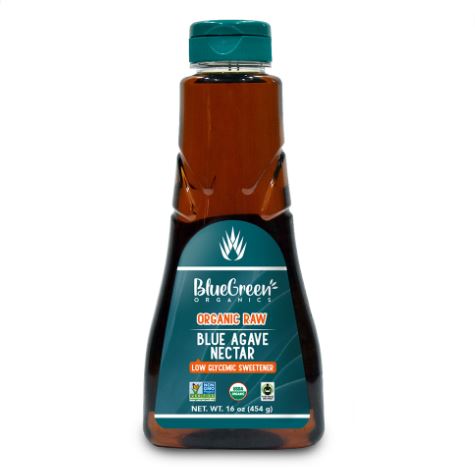 [205353-BB] Blue Green Organic Blue Agave Nectar 16oz