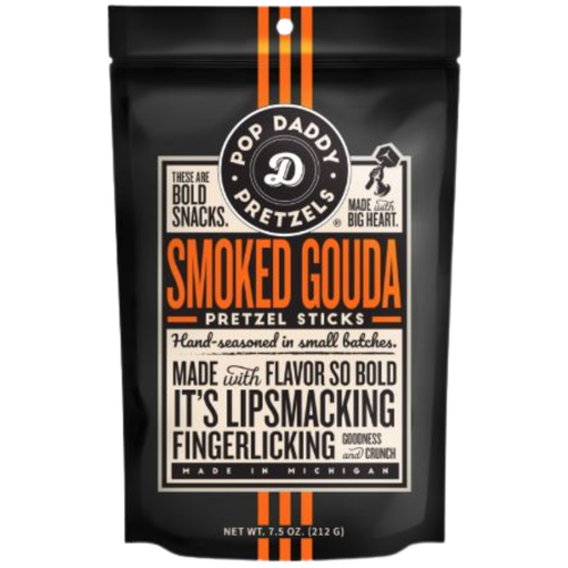 [205365-BB] Pop Daddy Pretzel Sticks Smoked Gouda 7.5oz