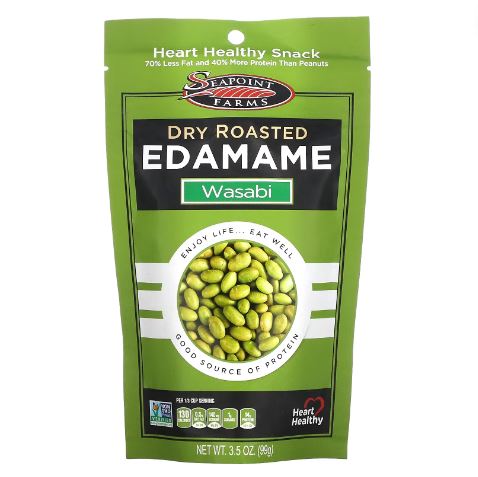 [205368-BB] Seapoint Farms Organic Dry Roasted Edamame Wasabi 3.5oz