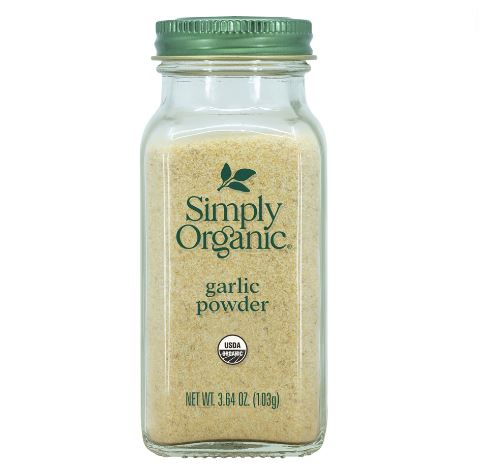 [205369-BB] Simply Organic Garlic Powder 3.64oz