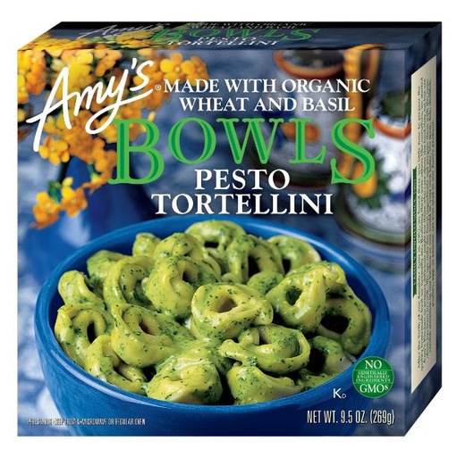 [205428-BB] Amy's Organic Pesto Tortellini Bowl 9.5oz
