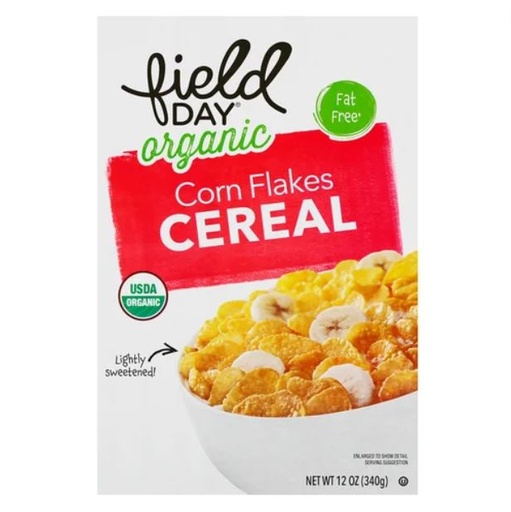 [205492-BB] Field Day Organic Cornflake Cereal 12oz
