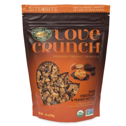 [205510-BB] Nature's Path Love Crunch Granola Dark Chocolate & Peanut Butter 11.5oz 