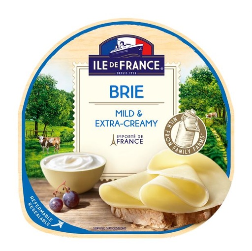 [205547-BB] Ile De France Brie Slices 150g