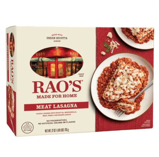 [205575-BB] Rao's Meat Lasagna Family Size 27oz