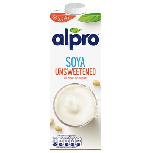 [205664-BB] Alpro Soya Milk Unsweetened 1L