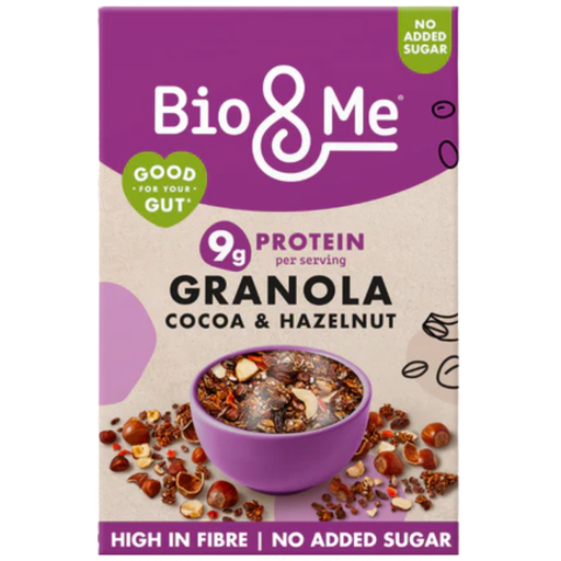 [205670-BB] Bio & Me Gut Loving Granola Cocoa & Hazelnut 360g