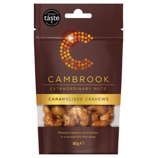 [205678-BB] Cambrook Caramelised Cashews 80g