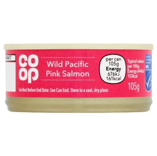 [205689-BB] Co-Op Wild Pacific Pink Salmon 105g