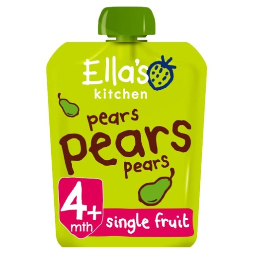[205691-BB] Ella's Kitchen Organic Pear Puree 4M+  70g