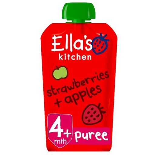 [205694-BB] Ella's Kitchen Organic Strawberry & Apple Puree 120g