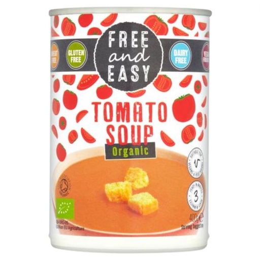 [205704-BB] Free & Easy Organic Tomato Soup 400g