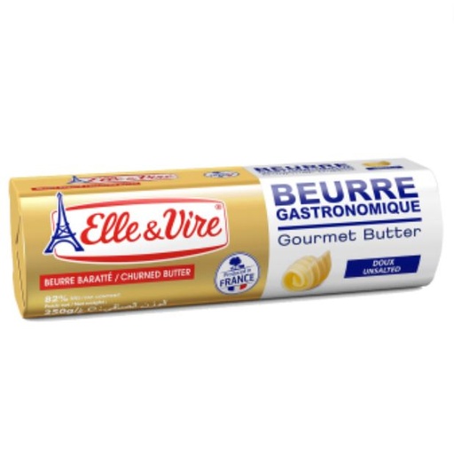 [205725-BB] Elle & Vire Unsalted Butter 250g