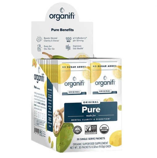 [205747-BB] Organifi Pure Go-Packs Superfood Supplement 0.32oz