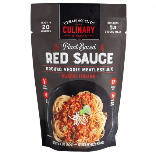 [205763-BB] Stonewall Kitchen Plant Based Red Sauce Meatless Mix Rustic Italian