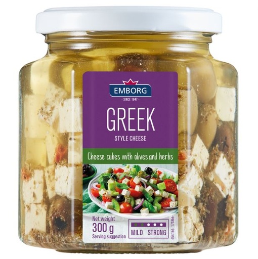 [205824-BB] Emborg Greek Cheese Olives & Herb 300g