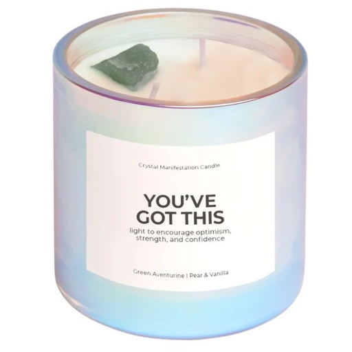 [205886-BB] You've Got This Crystal Manifestation Candle