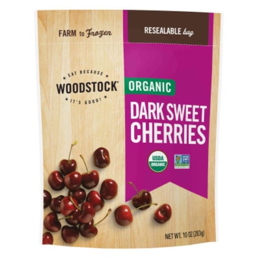 [205912-BB] Woodstock Organic Dark Sweet Cherries 10oz