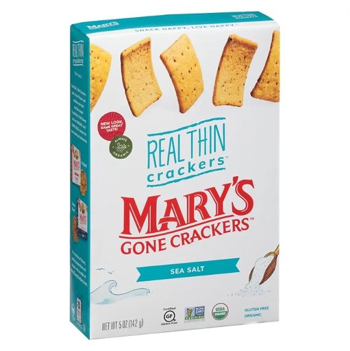[205928-BB] Mary's Gone Crackers Organic & Gluten Free Thin Crackers Sea Salt 5oz
